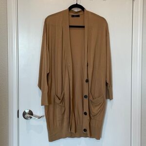 Zara Knit Camel Cardigan